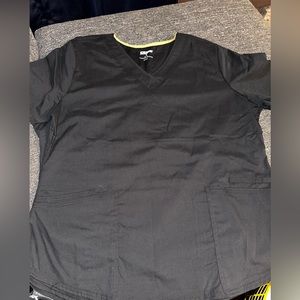 Black Scrub Tops